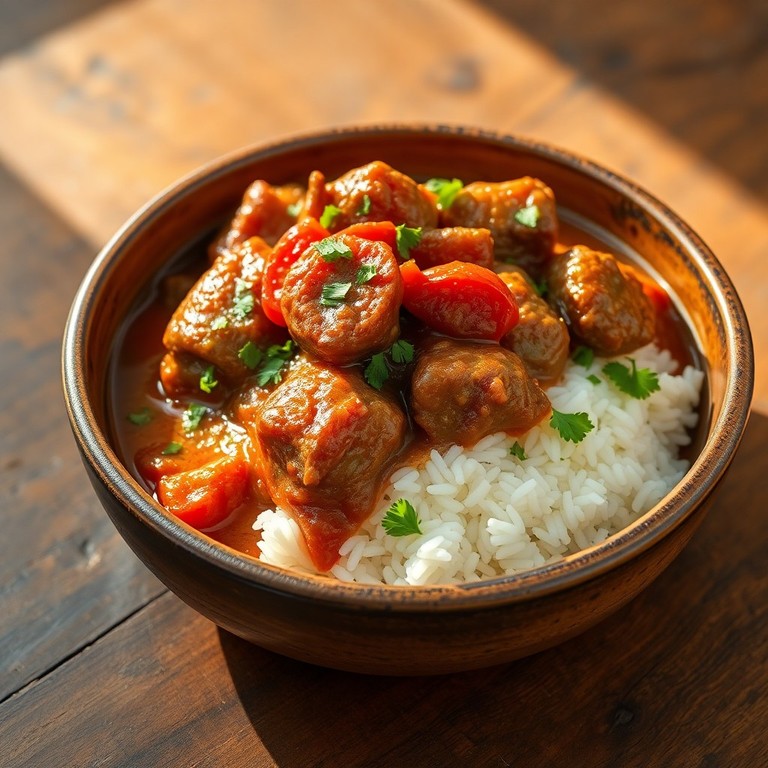 Ragoût express de mouton au riz basmati