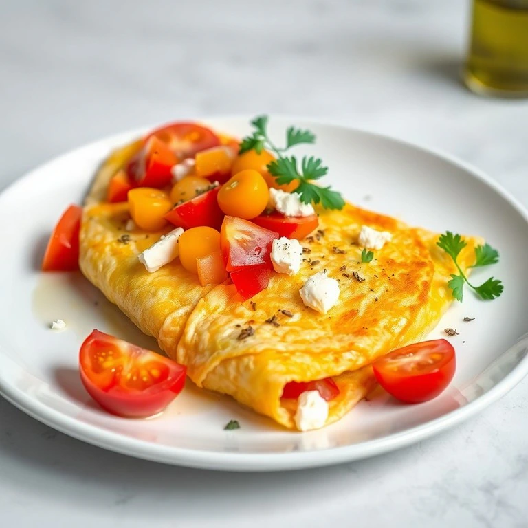 Omelett mit mediterrischem Gemüse - Mr. Cook