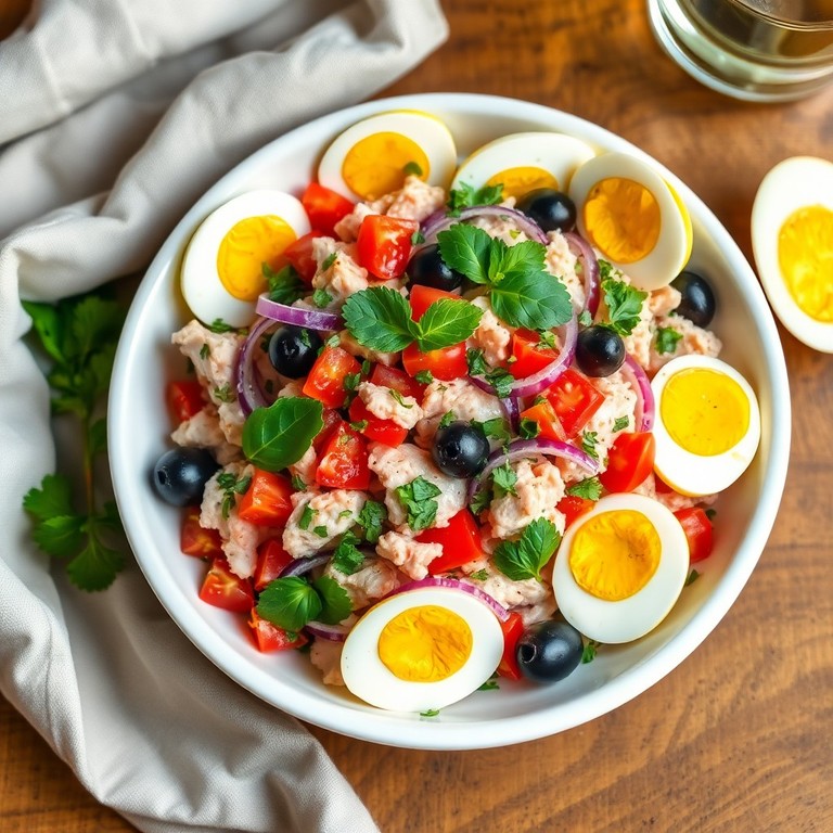 Salade de Thon Méditerranéenne à la Provençale