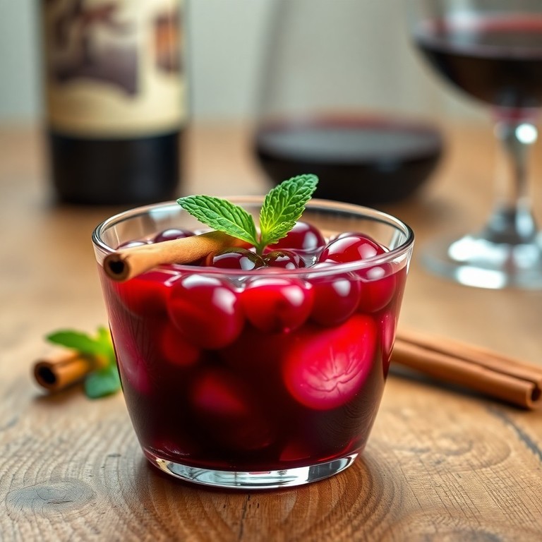 Sagu Clássico com Vinho Tinto