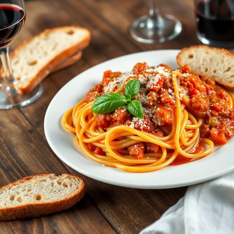 Klassieke Italiaanse Spaghetti Bolognese