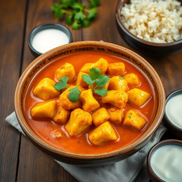 Indisches Blumenkohl-Curry mit Kartoffeln