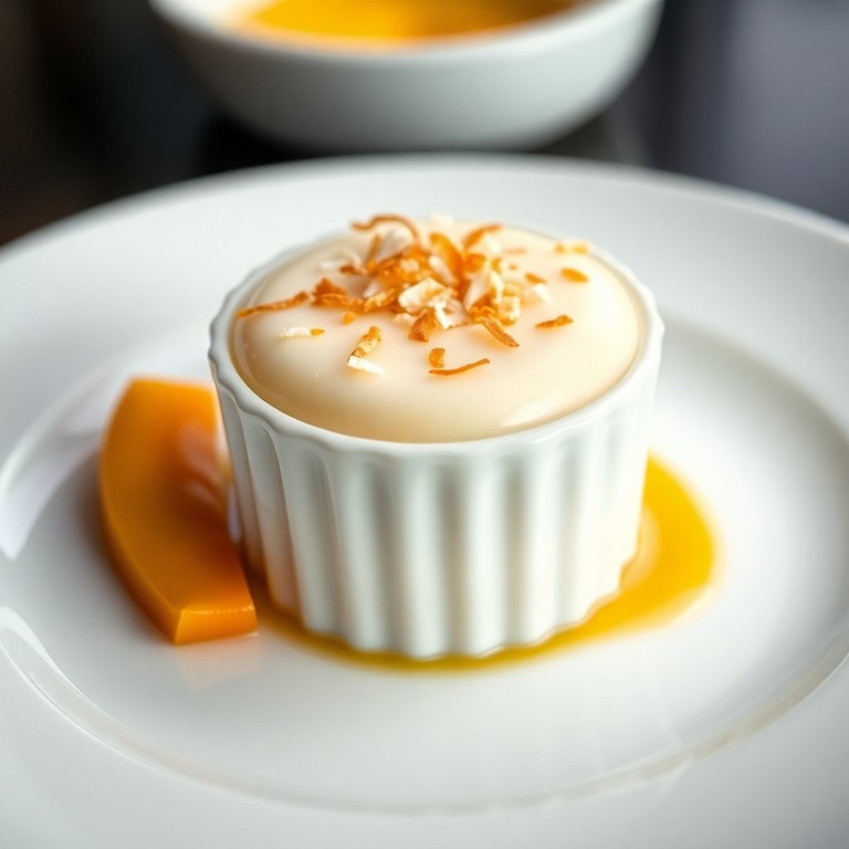 Flan Crémeux à la Noix de Coco