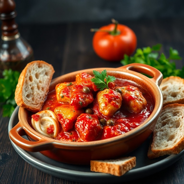 Dee's South African Chicken Cacciatore