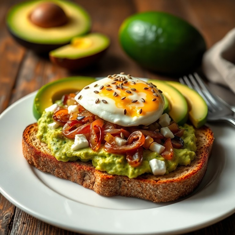 Café da Manhã com Ovo, Cebola e Pão Integral