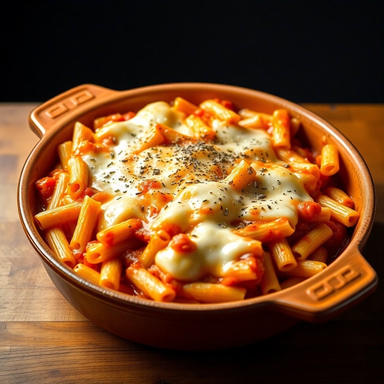 Macarrão ao Forno com Queijo