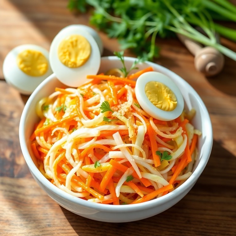 Bright Carrot and Cabbage Slaw