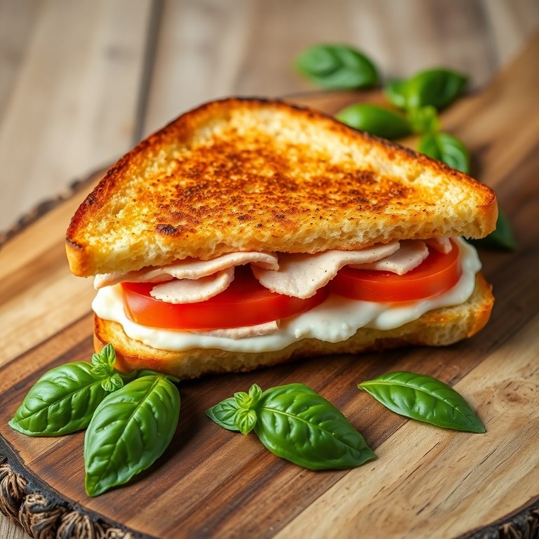 Tosta de Atum com Tomate e Cream Cheese