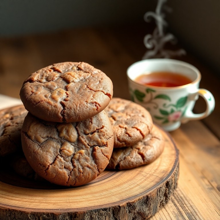 Galletas de Miel y Chocolate con Crujiente de Harina
