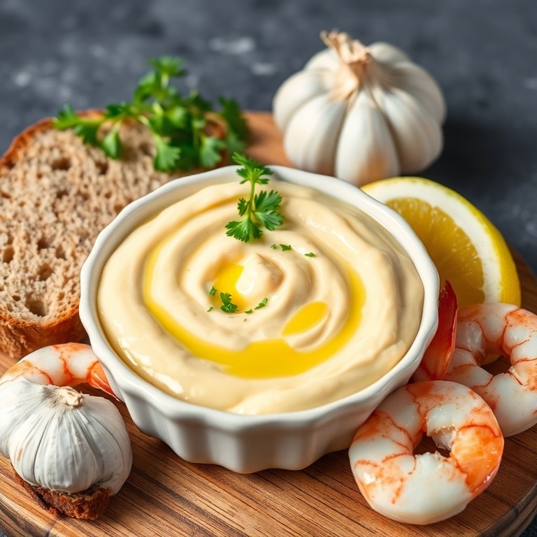 Alioli clásico de ajo