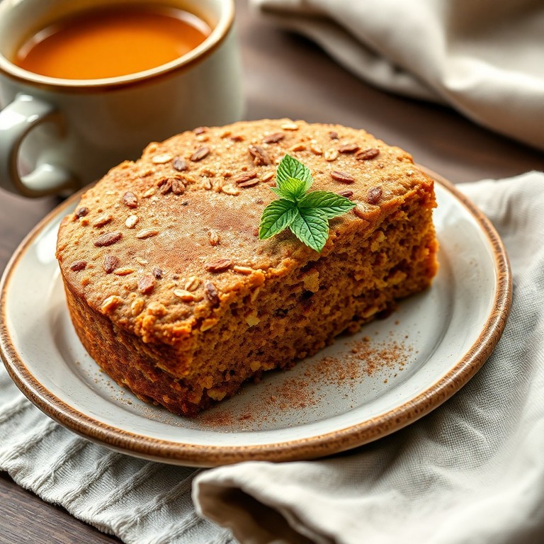 Bolo de Aveia e Canela