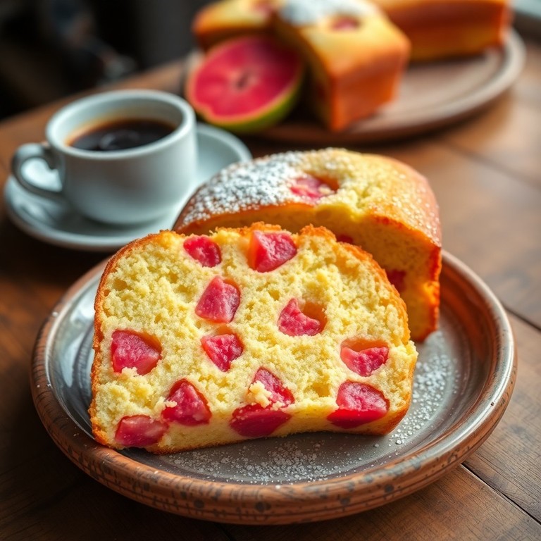 Bolo de Goiabada com Farinha de Trigo