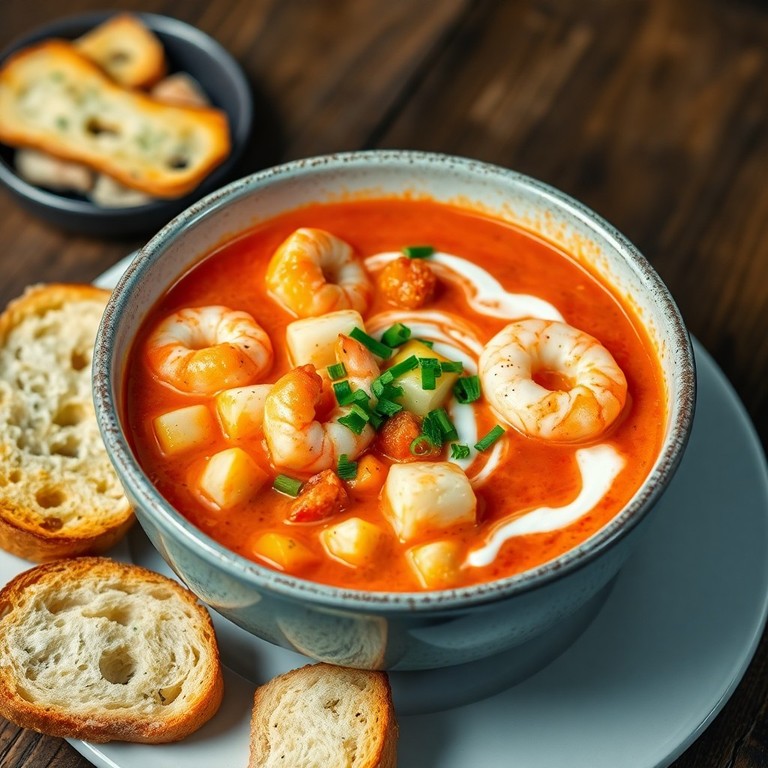 Creamy Crab and Shrimp Chowder