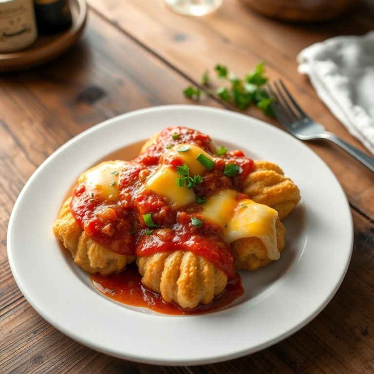 Croquetas de Carne y Verduras en Salsa de Tomate