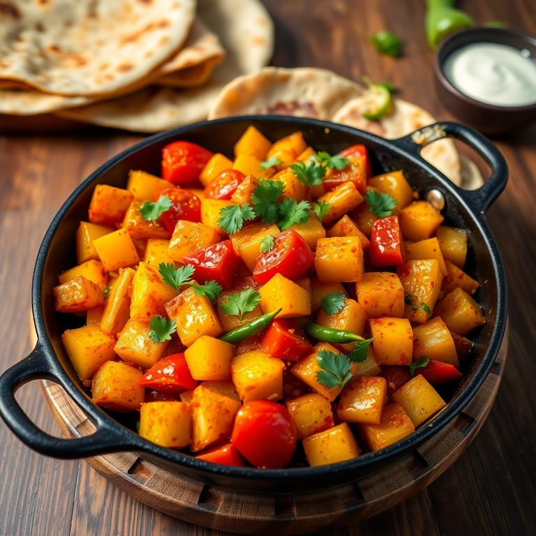 Spicy Pointed Gourd Stir-Fry