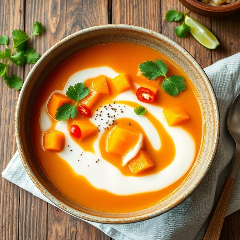 Hokkaido-Kürbis-Kokos-Eintopf
