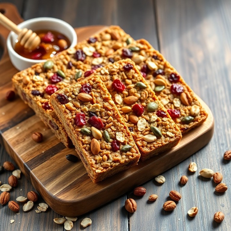 Hausgemachte Nuss-Granola-Bars