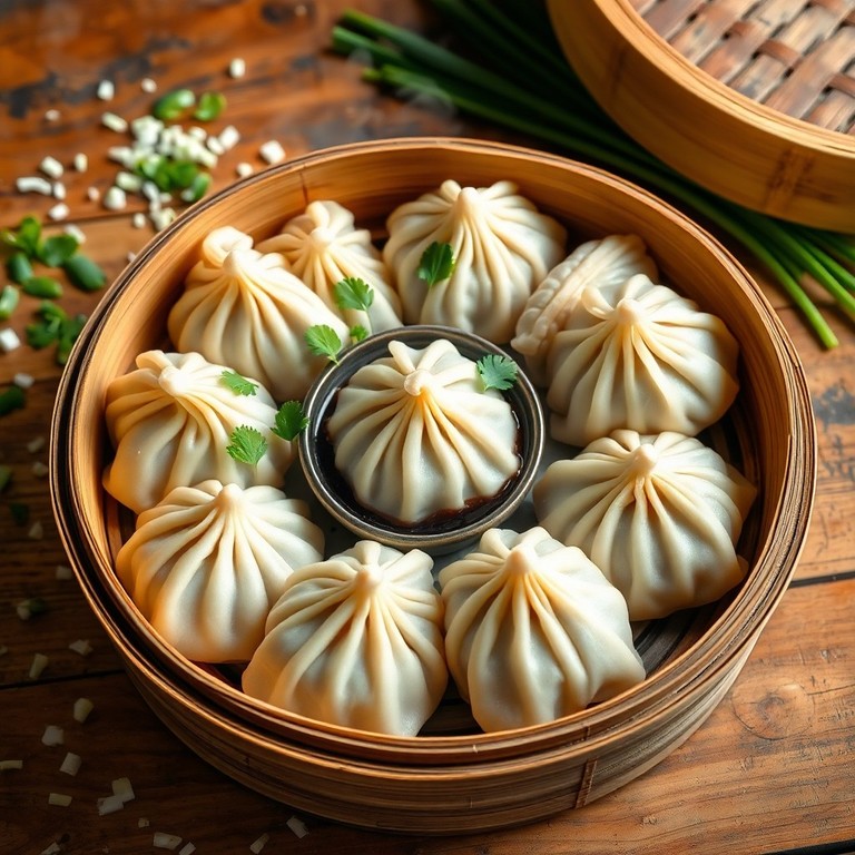 Tibetischer Momo-Klacks