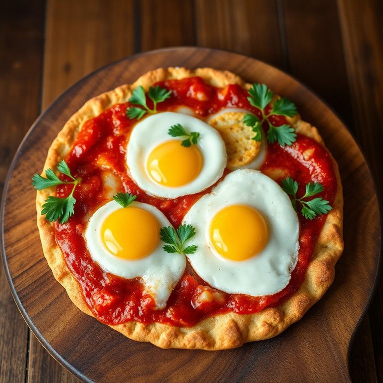 Matzo Breakfast Pizza