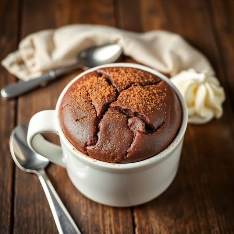 Bolo de Caneca de Cacau e Canela