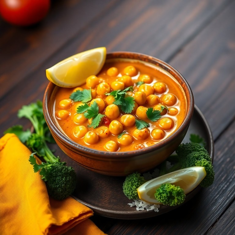 Indisches Kichererbsen-Curry