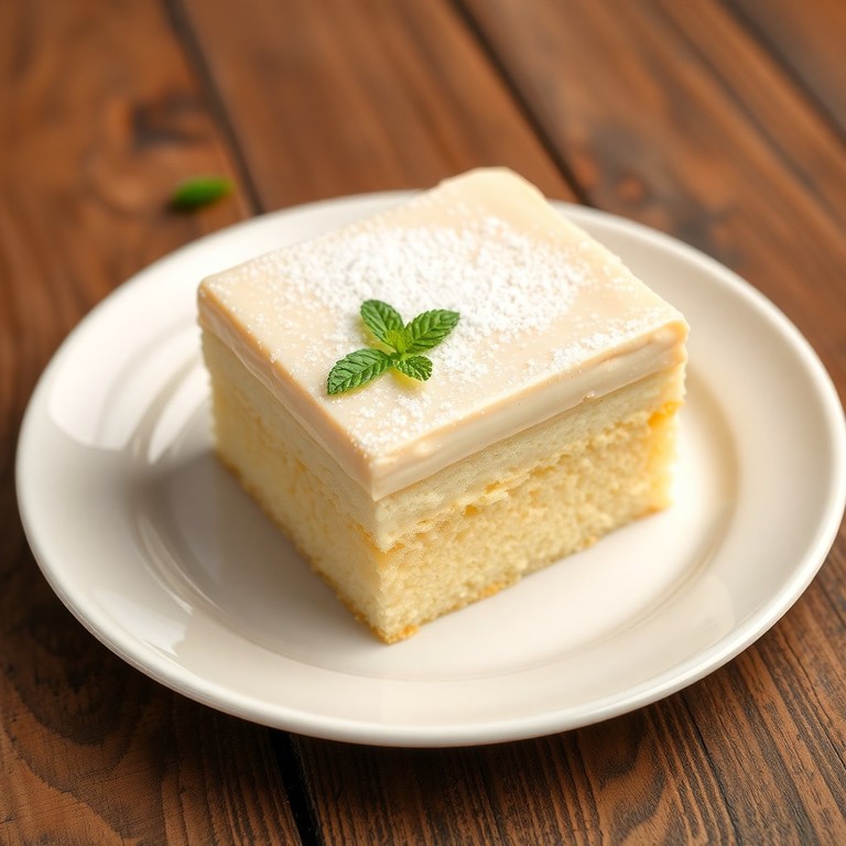 Torta de Leite em Pó e Creme