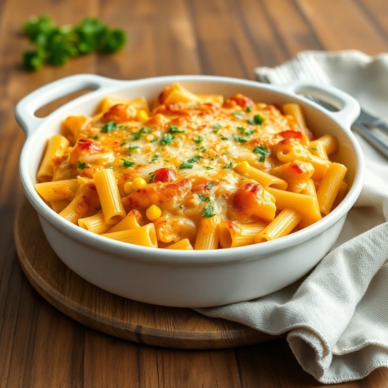 Oats and Corn Pasta Bake
