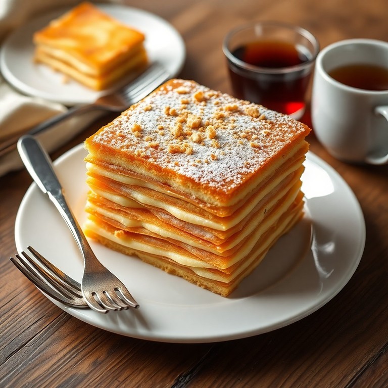 Классический медовик с кремом из сгущёнки