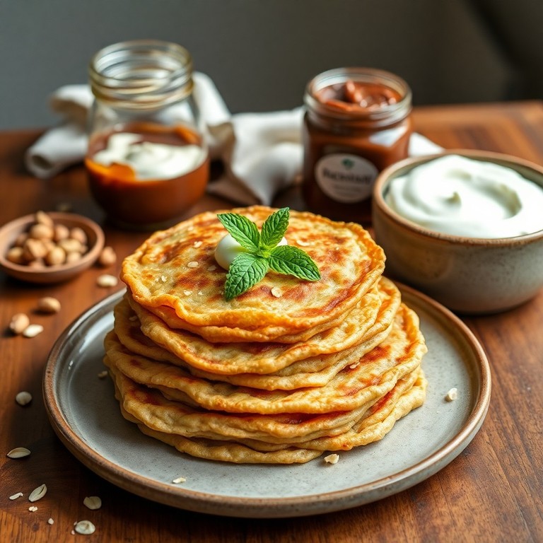 Galettes Saines aux Flocons d'Avoine et Yaourt