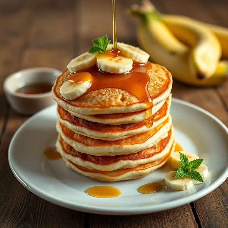 Panquecas Americanas de Banana