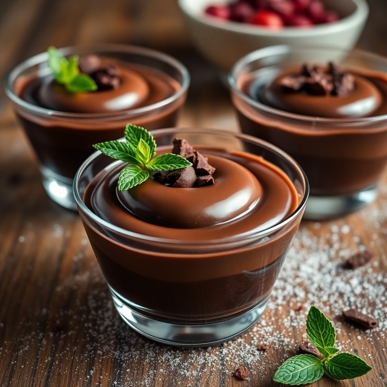 Panna Cotta de Chocolate