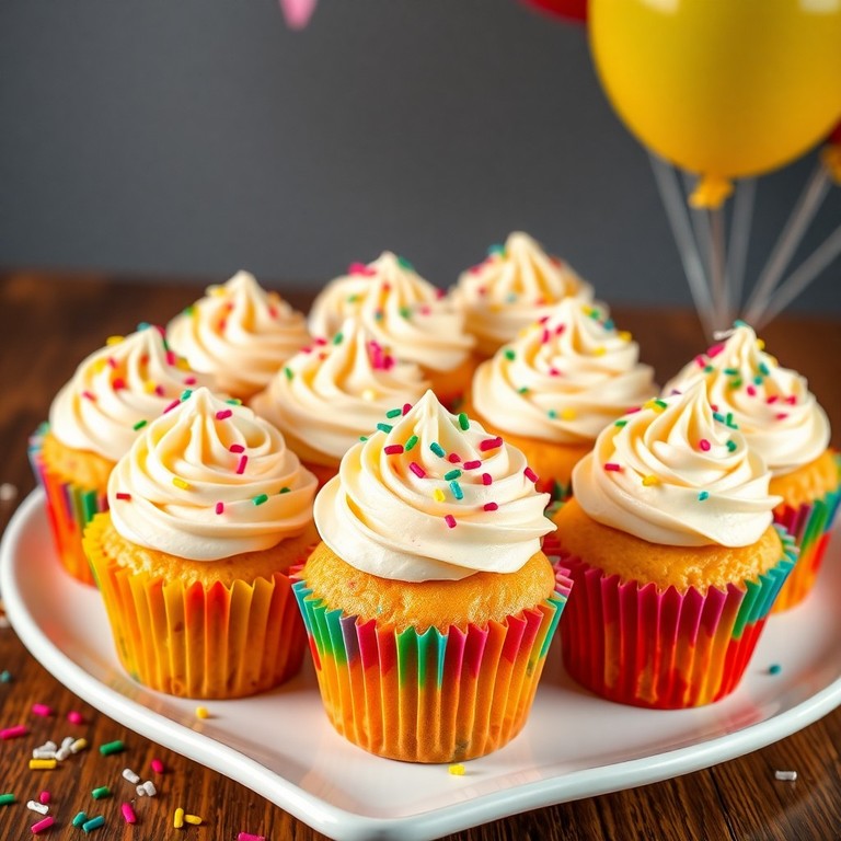 1-2-3 Party Cupcakes