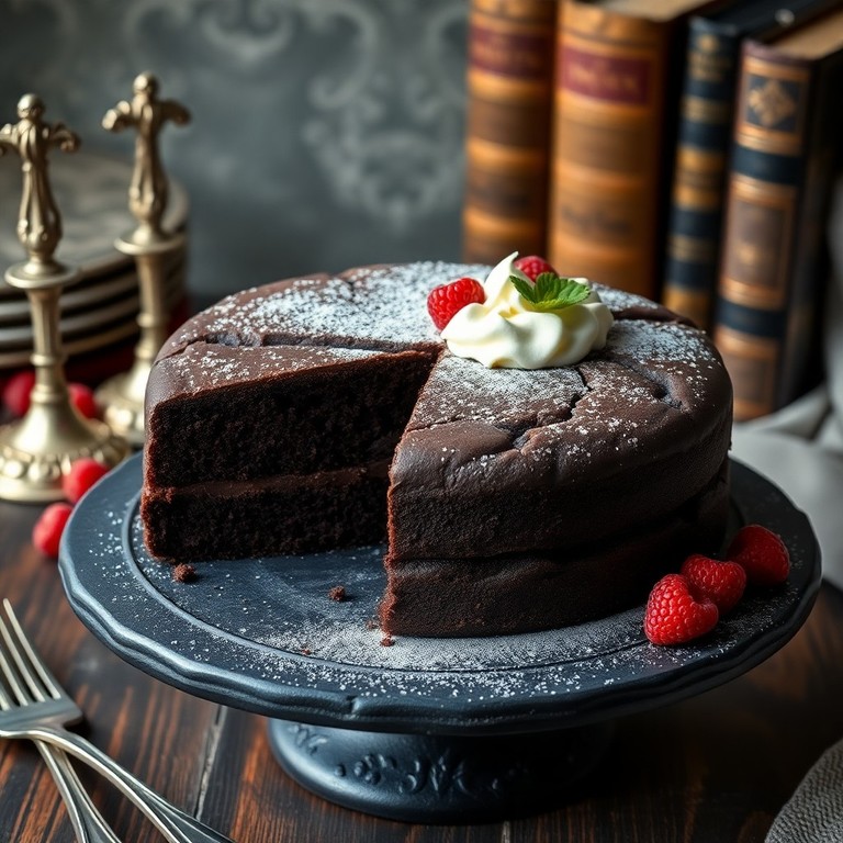 Oxford Gothic Schokoladenkuchen