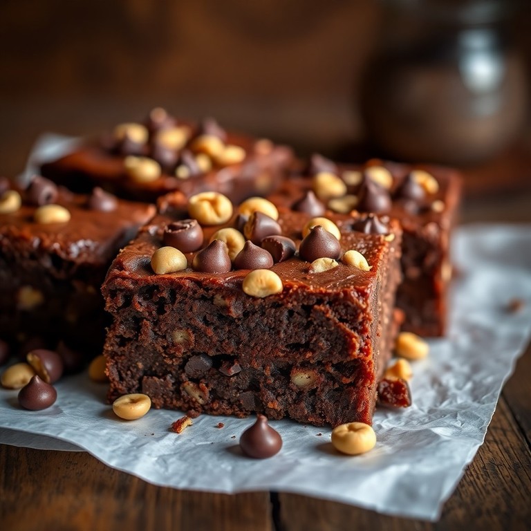 Brownies choco-cacahuètes sans banane