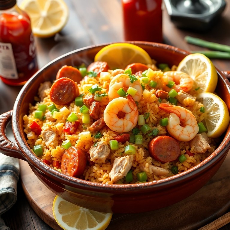 Kreolische New Orleans Jambalaya