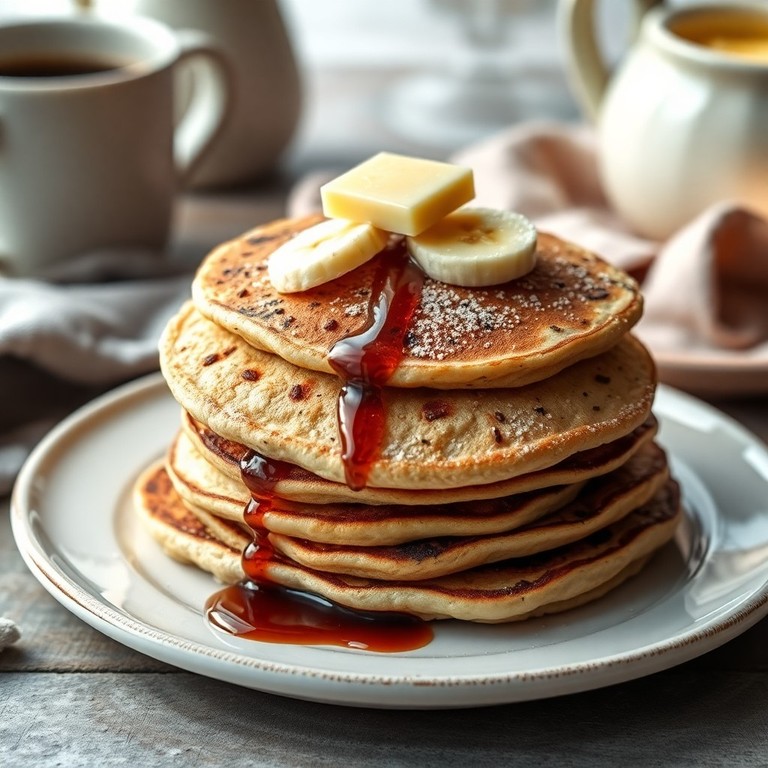 Panquecas de Banana e Achocolatado