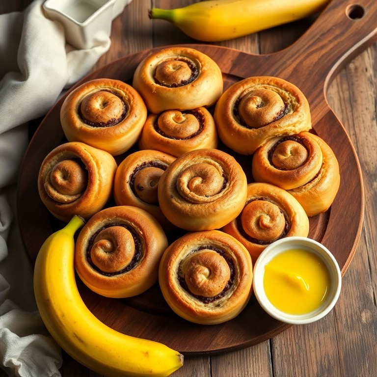 Pãezinhos Doces de Banana
