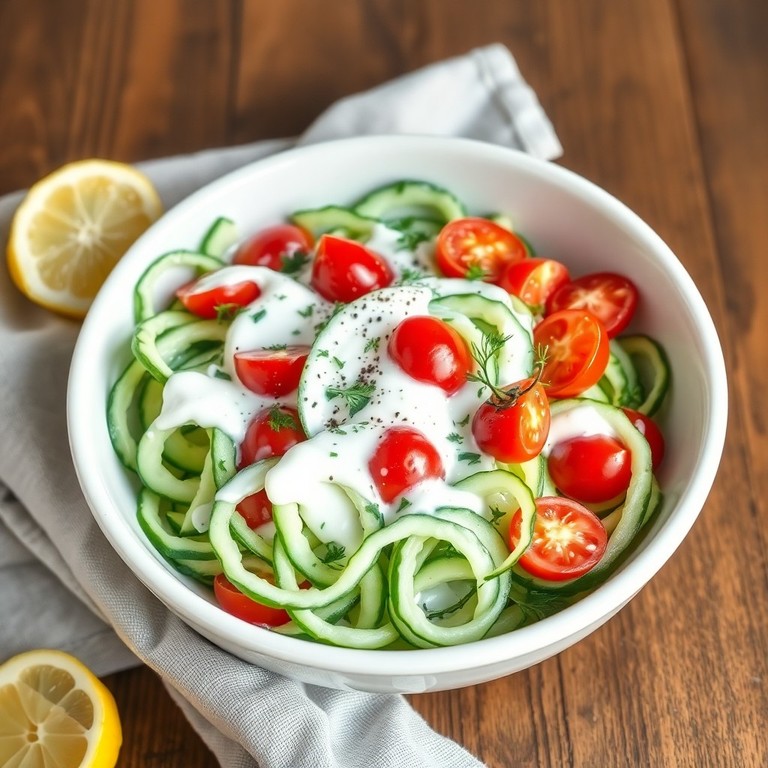 Mediterraner Gurken-Joghurt-Salat