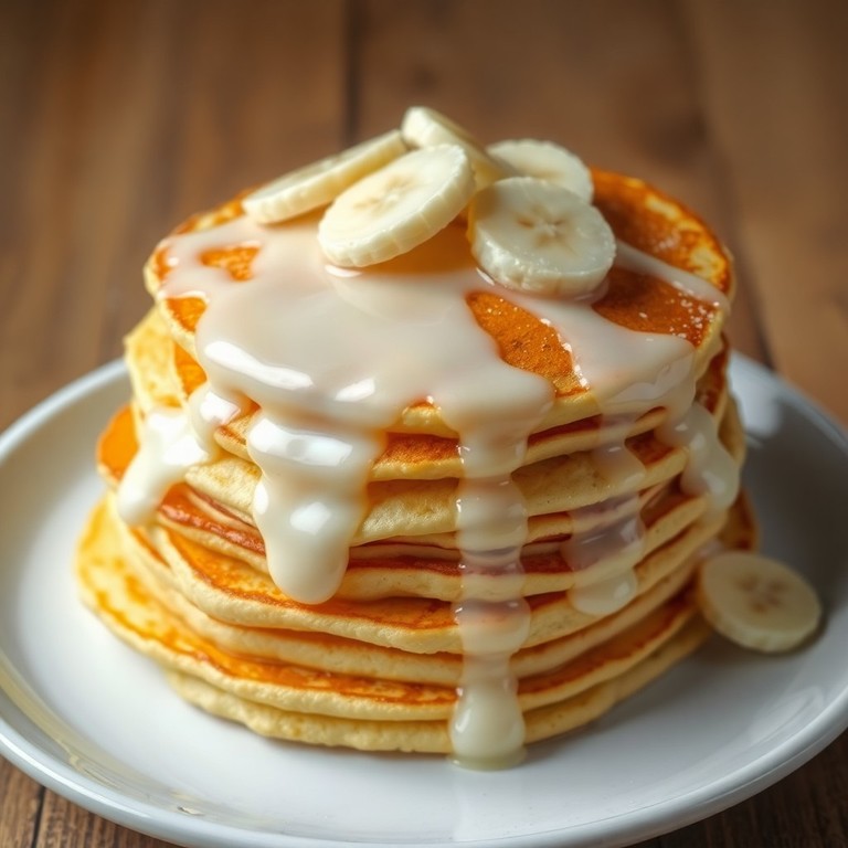 Panquecas Doces de Banana e Leite Condensado