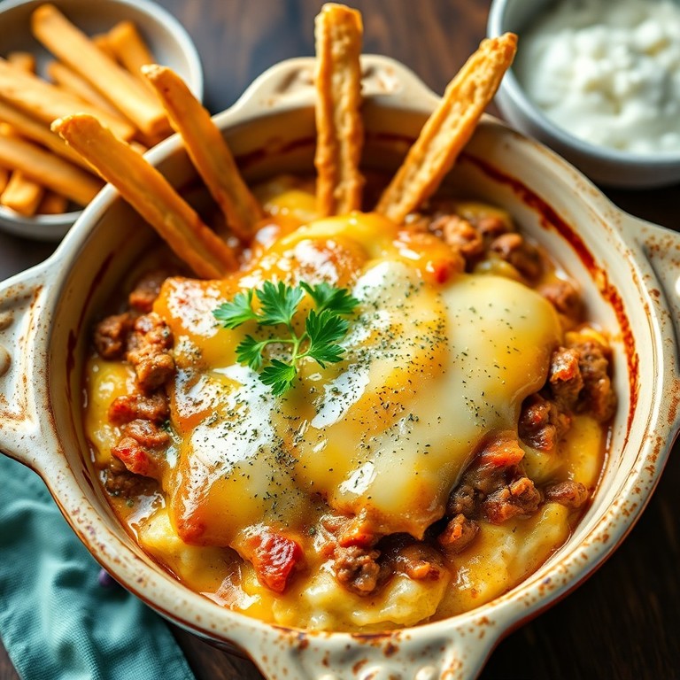 Escondidinho de Batata com Carne e Queijo Mussarela