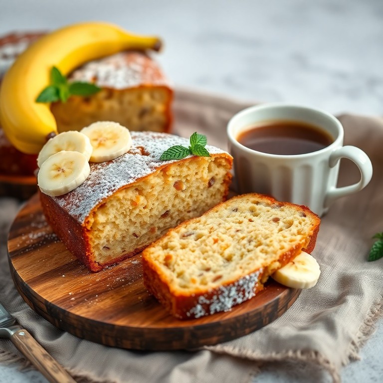 Bolo de Banana e Ovo Simples