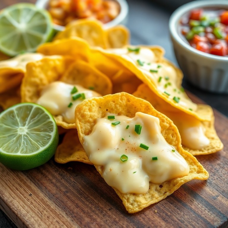 Chips de Masa con Queso y Limón para Aperitivo en Freidora de Aire