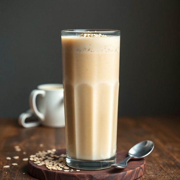 Batido Hipercalórico de Aveia e Leite Condensado
