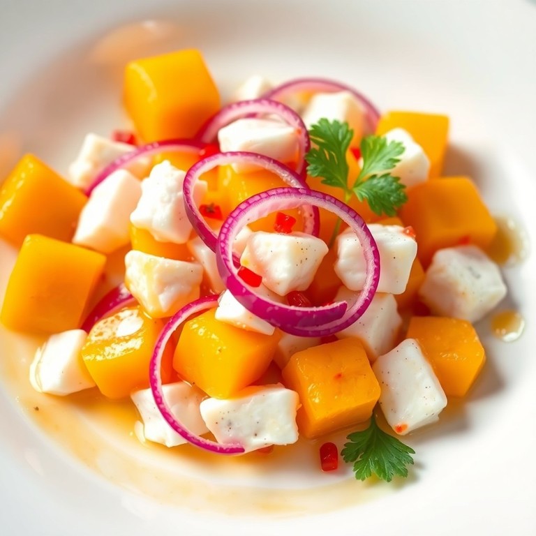 Salade de Crabe Royal et Mangue aux Épices
