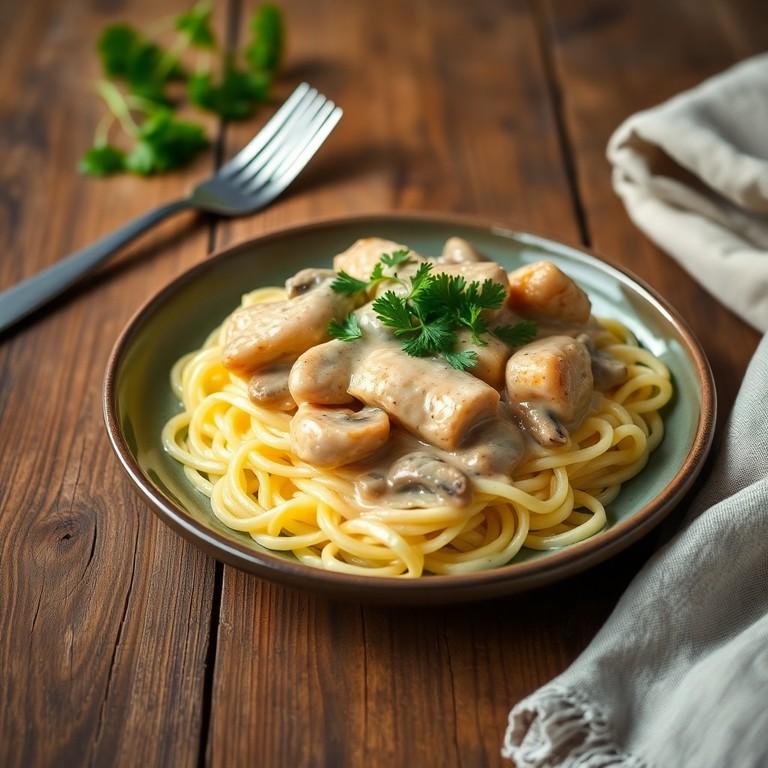 Classic Chicken Stroganoff