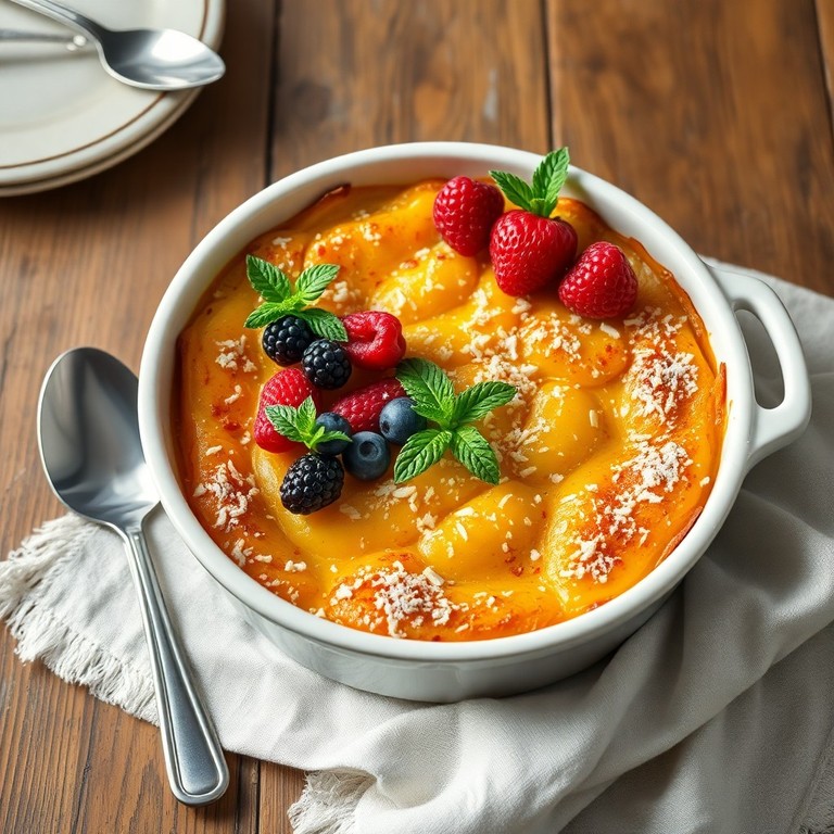 Kokos-Vanille-Clafoutis