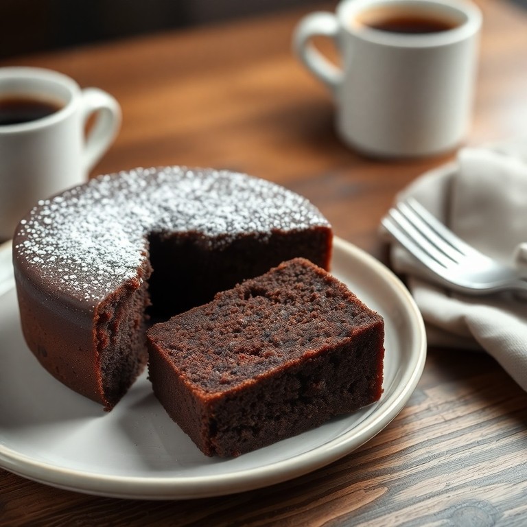 Bolo de Fécula de Batata com Cacau