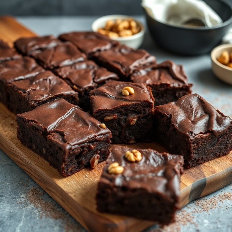 Schokoladen-Brownies aus der USA