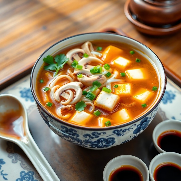 Classic Chinese Hot and Sour Soup