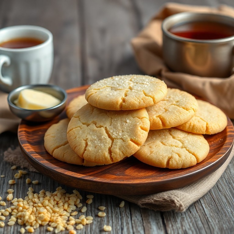 Cookies Crocantes de Margarina e Açúcar